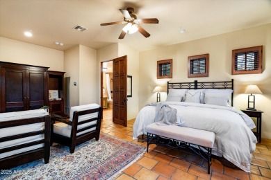 Golf Membership Available! Charming European estate perched high on Desert Mountain Golf Club - Renegade Course in Arizona - for sale on GolfHomes.com, golf home, golf lot