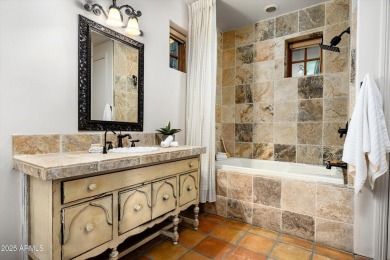 Golf Membership Available! Charming European estate perched high on Desert Mountain Golf Club - Renegade Course in Arizona - for sale on GolfHomes.com, golf home, golf lot