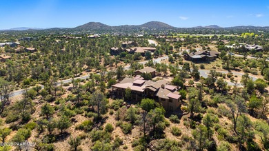 Located on a cul-de-sac, this stunning mountain luxury custom on Talking Rock Golf Club in Arizona - for sale on GolfHomes.com, golf home, golf lot