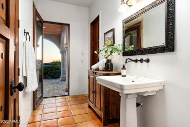 Golf Membership Available! Charming European estate perched high on Desert Mountain Golf Club - Renegade Course in Arizona - for sale on GolfHomes.com, golf home, golf lot