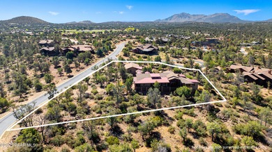 Located on a cul-de-sac, this stunning mountain luxury custom on Talking Rock Golf Club in Arizona - for sale on GolfHomes.com, golf home, golf lot