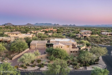Golf Membership Available! Charming European estate perched high on Desert Mountain Golf Club - Renegade Course in Arizona - for sale on GolfHomes.com, golf home, golf lot