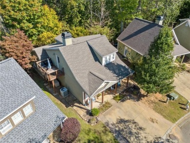 Lakeview Cottage Retreat on Wooded Lot Overlooking a Flowing on The Highlands Course at Lake Arrowhead in Georgia - for sale on GolfHomes.com, golf home, golf lot