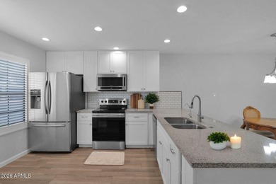 Welcome home to effortless living in Fountain of the Sun, a on Fountain of the Sun Country Club in Arizona - for sale on GolfHomes.com, golf home, golf lot