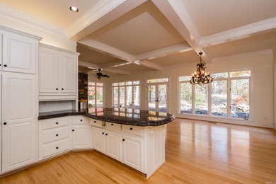 This beautiful CUSTOM home on the prestigious Founder's Course on Chenal Country Club - Bear Den Mountain in Arkansas - for sale on GolfHomes.com, golf home, golf lot