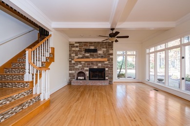 This beautiful CUSTOM home on the prestigious Founder's Course on Chenal Country Club - Bear Den Mountain in Arkansas - for sale on GolfHomes.com, golf home, golf lot