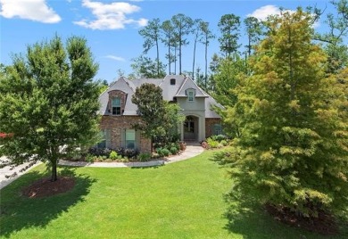 This spectacular custom French Country home, located in the on Tchefuncta Country Club in Louisiana - for sale on GolfHomes.com, golf home, golf lot