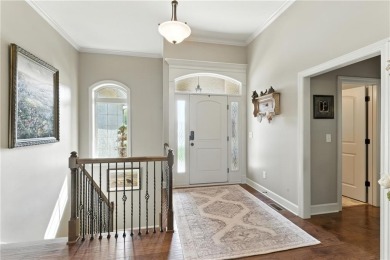 Step into luxury with this stunning reverse 1 1/2 -story home on Prairie Highlands Golf Course in Kansas - for sale on GolfHomes.com, golf home, golf lot