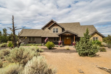 Custom Home on 1-Acre double lot with unobstructed Cascade on Brasada Canyons Golf Course in Oregon - for sale on GolfHomes.com, golf home, golf lot