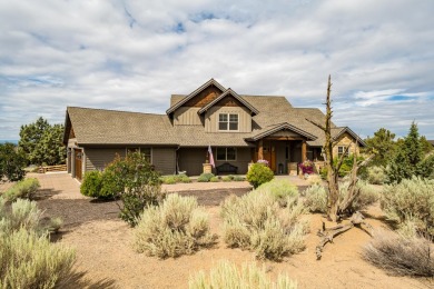 Custom Home on 1-Acre double lot with unobstructed Cascade on Brasada Canyons Golf Course in Oregon - for sale on GolfHomes.com, golf home, golf lot
