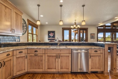 Custom Home on 1-Acre double lot with unobstructed Cascade on Brasada Canyons Golf Course in Oregon - for sale on GolfHomes.com, golf home, golf lot