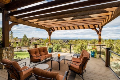 Custom Home on 1-Acre double lot with unobstructed Cascade on Brasada Canyons Golf Course in Oregon - for sale on GolfHomes.com, golf home, golf lot