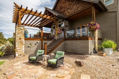 Custom Home on 1-Acre double lot with unobstructed Cascade on Brasada Canyons Golf Course in Oregon - for sale on GolfHomes.com, golf home, golf lot