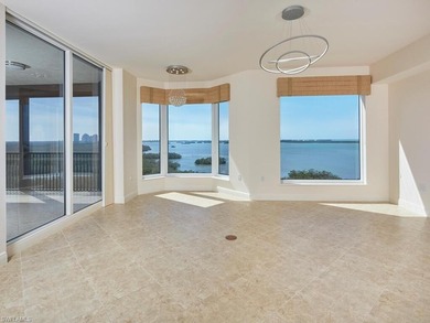 Soaked in natural light, this 10th-floor residence at La Scala on The Colony Golf and Country Club in Florida - for sale on GolfHomes.com, golf home, golf lot