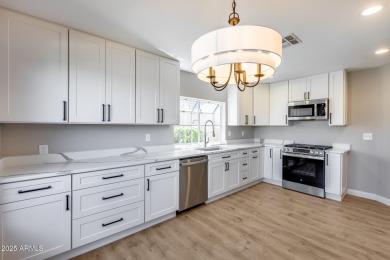 This beautifully remodeled 2-bedroom, 2-bathroom home is nestled on Oakwood Golf Club  in Arizona - for sale on GolfHomes.com, golf home, golf lot