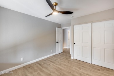 This beautifully remodeled 2-bedroom, 2-bathroom home is nestled on Oakwood Golf Club  in Arizona - for sale on GolfHomes.com, golf home, golf lot