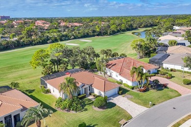 Under contract-accepting backup offers. IMPRESSIVE 3 bedroom, 2 on Stoneybrook Golf and Country Club of Sarasota in Florida - for sale on GolfHomes.com, golf home, golf lot