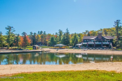 Stunning Lakeview Pocono vacation home nested in popular Lake on Split Rock Resort and Country Club in Pennsylvania - for sale on GolfHomes.com, golf home, golf lot