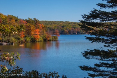 Stunning Lakeview Pocono vacation home nested in popular Lake on Split Rock Resort and Country Club in Pennsylvania - for sale on GolfHomes.com, golf home, golf lot