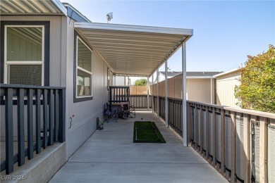 Welcome to this pristine gem in a 55+ gated golf course on Desert Greens Golf Course in Nevada - for sale on GolfHomes.com, golf home, golf lot