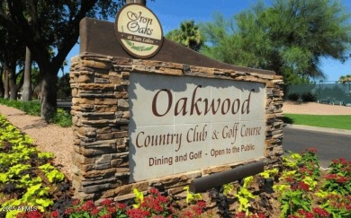 Nestled within the gated active-adult community of Oakwood at on Oakwood Golf Club  in Arizona - for sale on GolfHomes.com, golf home, golf lot