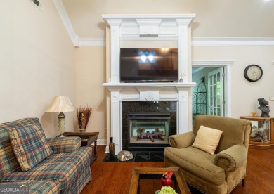 Beautiful ranch brick home with 3 bed 2.5 bath in 55+ Adult on Indian Creek Golf Club in Georgia - for sale on GolfHomes.com, golf home, golf lot