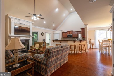 Beautiful ranch brick home with 3 bed 2.5 bath in 55+ Adult on Indian Creek Golf Club in Georgia - for sale on GolfHomes.com, golf home, golf lot
