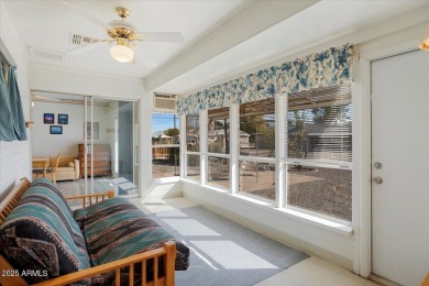 Discover this charming 2-bedroom, 1.75-bathroom home at 10423 W on Sun City South Golf Course in Arizona - for sale on GolfHomes.com, golf home, golf lot