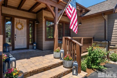 Step inside this enchanting Mountain Cottage, gracefully on Clear Creek Tahoe in Nevada - for sale on GolfHomes.com, golf home, golf lot