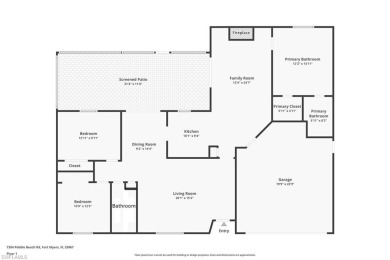 Welcome to this inviting 3-bedroom, 2-bathroom single-family on Estero Country Club in Florida - for sale on GolfHomes.com, golf home, golf lot