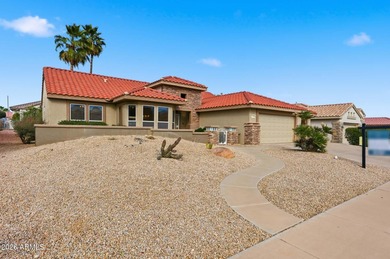 Welcome to this highly sought-after Palo Verde floorplan, tucked on Desert Springs Golf Course in Arizona - for sale on GolfHomes.com, golf home, golf lot