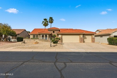 Welcome to this highly sought-after Palo Verde floorplan, tucked on Desert Springs Golf Course in Arizona - for sale on GolfHomes.com, golf home, golf lot
