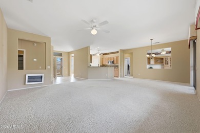 Welcome to this highly sought-after Palo Verde floorplan, tucked on Desert Springs Golf Course in Arizona - for sale on GolfHomes.com, golf home, golf lot