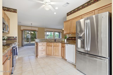 Welcome to this highly sought-after Palo Verde floorplan, tucked on Desert Springs Golf Course in Arizona - for sale on GolfHomes.com, golf home, golf lot