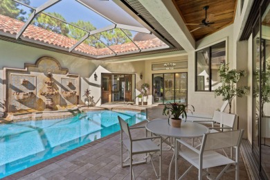 This exquisite custom-built, sprawling, single story home is on Sandestin Golf and Beach Resort - Raven in Florida - for sale on GolfHomes.com, golf home, golf lot