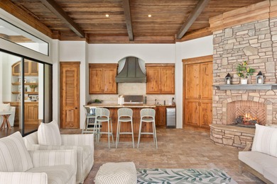 This exquisite custom-built, sprawling, single story home is on Sandestin Golf and Beach Resort - Raven in Florida - for sale on GolfHomes.com, golf home, golf lot