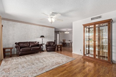 Great floorplan to this spacious  furnished 2 bedroom 1.75 bath on Fountain of the Sun Country Club in Arizona - for sale on GolfHomes.com, golf home, golf lot