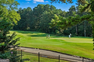 Experience resort-style living in this executive home, perfectly on Hamilton Mill Golf Club in Georgia - for sale on GolfHomes.com, golf home, golf lot