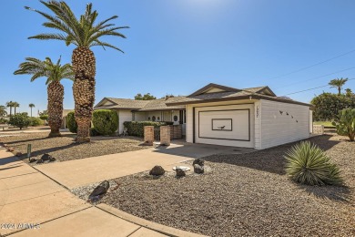 Clean, well maintained 2 bedroom, 1.75 bath golf course home on Sun City South Golf Course in Arizona - for sale on GolfHomes.com, golf home, golf lot