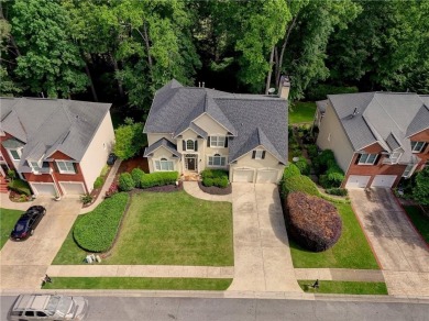 So much room in this stunning 5 bedroom 3/5 bath  Golf Course on Towne Lake Hills Golf Club in Georgia - for sale on GolfHomes.com, golf home, golf lot