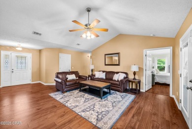 This spacious and beautifully updated 4-bedroom, 2.5-bath brick on Panama Country Club in Florida - for sale on GolfHomes.com, golf home, golf lot