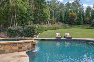 Timeless elegance meets resort-style living in this exquisite on Manor Golf and Country Club in Georgia - for sale on GolfHomes.com, golf home, golf lot