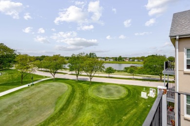 STUNNING PANORAMIC VIEWS OF GOLF COURSE from this 4th floor 1 on The Links at Carillon in Illinois - for sale on GolfHomes.com, golf home, golf lot