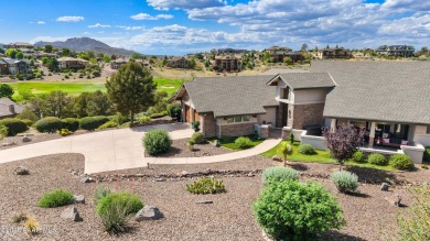 Custom home in The Estates at Prescott Lakes offering panoramic on Prescott Lakes Golf and Country Club in Arizona - for sale on GolfHomes.com, golf home, golf lot