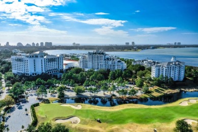 From this third floor covered balcony, enjoy beautiful views of on Sandestin Golf and Beach Resort - Raven in Florida - for sale on GolfHomes.com, golf home, golf lot