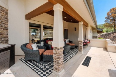 Custom home in The Estates at Prescott Lakes offering panoramic on Prescott Lakes Golf and Country Club in Arizona - for sale on GolfHomes.com, golf home, golf lot