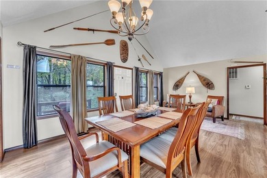 This home boasts a view like few others can perched high on a on Holiday Island Executive Golf Course in Arkansas - for sale on GolfHomes.com, golf home, golf lot