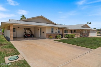 Beautifully renovated two bedroom/2 bath with enclosed bonus on Sun City Country Club in Arizona - for sale on GolfHomes.com, golf home, golf lot