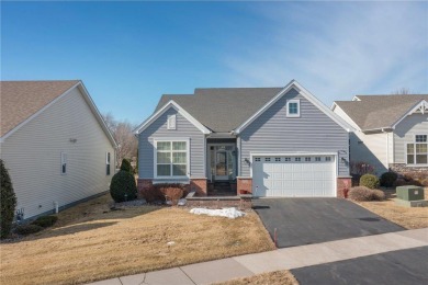 Experience luxurious one-level living in this rarely available on Rush Creek Golf Club in Minnesota - for sale on GolfHomes.com, golf home, golf lot