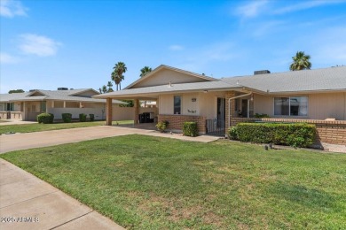 Beautifully renovated two bedroom/2 bath with enclosed bonus on Sun City Country Club in Arizona - for sale on GolfHomes.com, golf home, golf lot